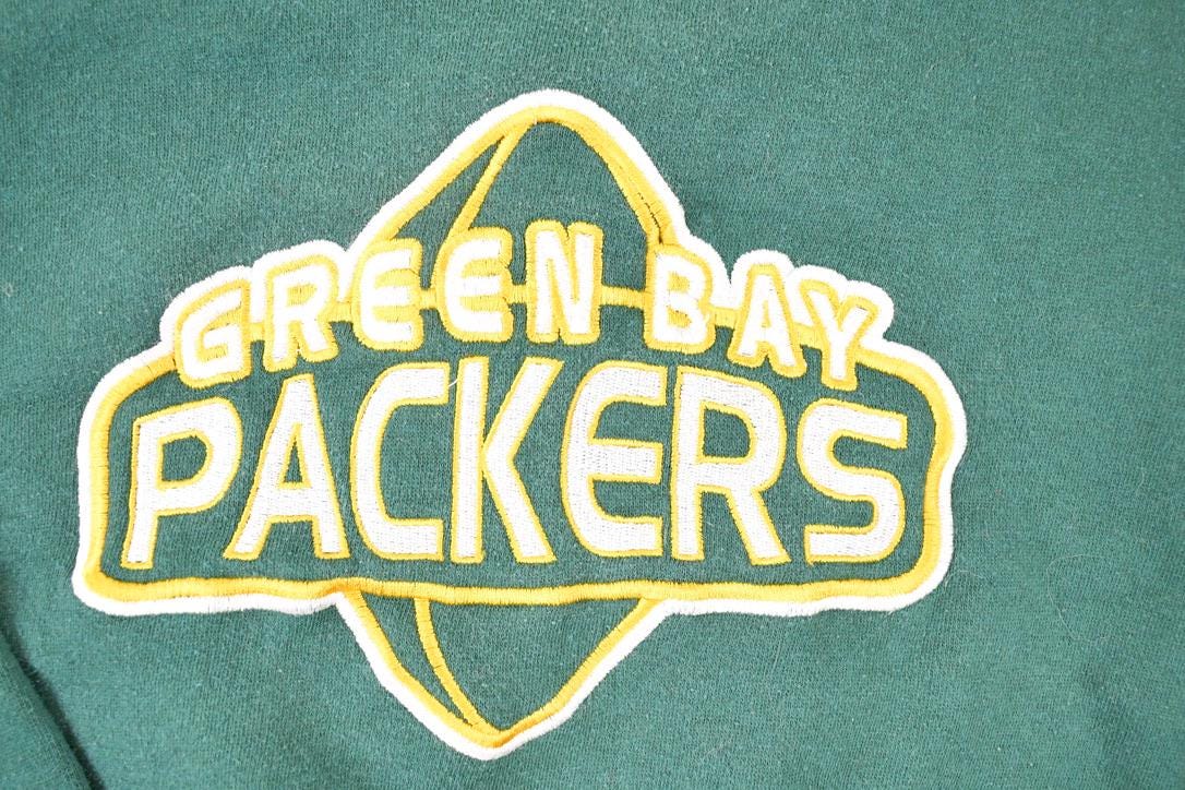 Vintage 1990s Starter Green bay Packers Embroidered NFL Crewneck Sweatshirt Youth M