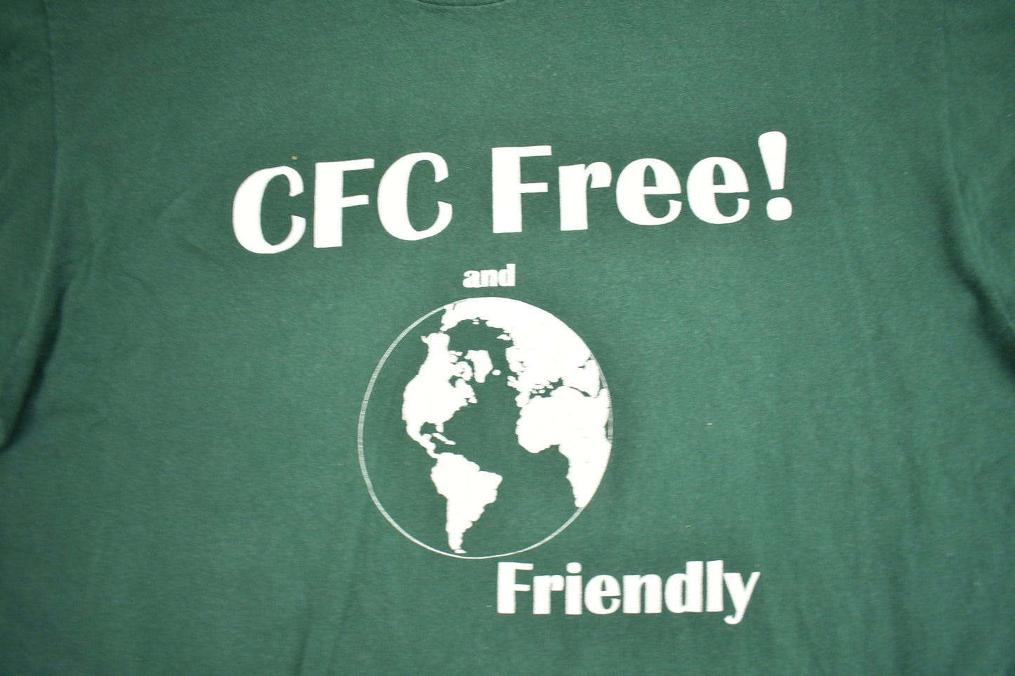 Vintage 1990s CFC Free And Friendly Allied Signal Aerospace Graphic T Shirt Men's XL