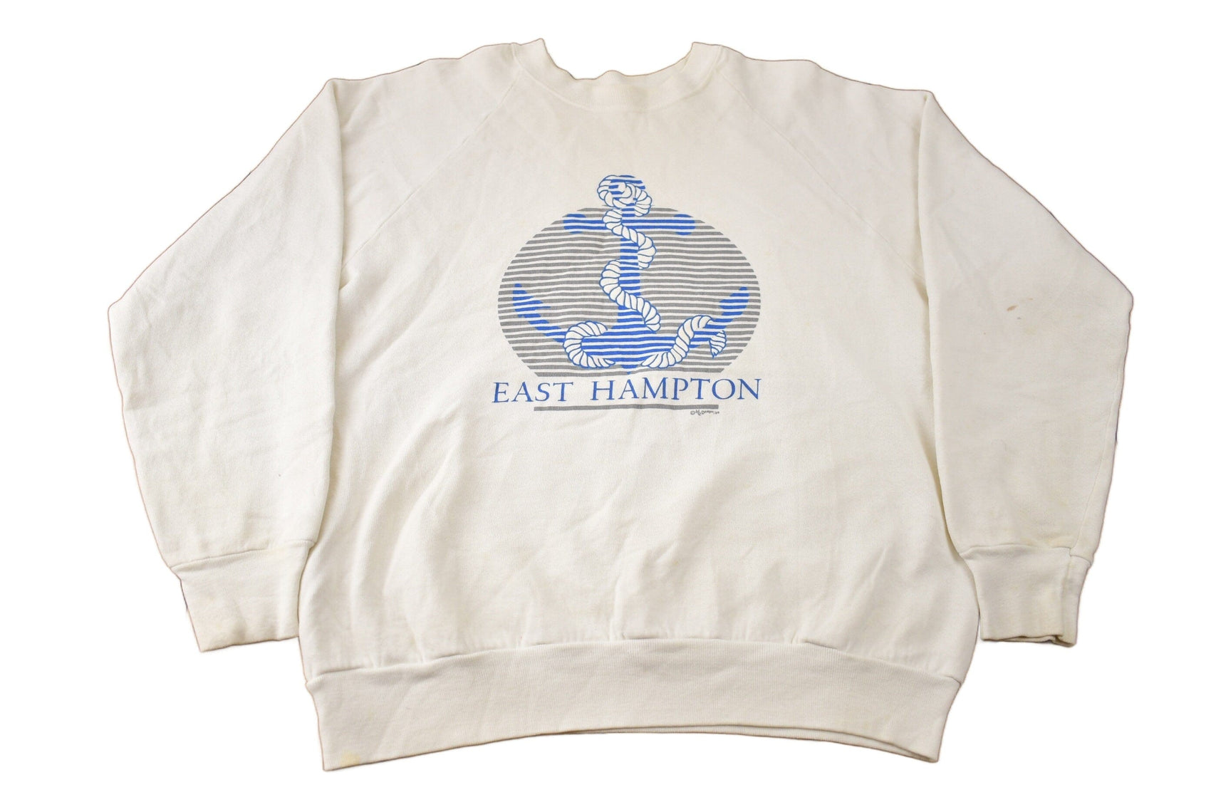 Vintage 1980s East Hampton Crewneck Men's Small