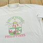 Vintage 1980s City of Baguio Philippines Souvenir Travel T-Shirt Men's L