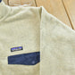 Vintage 2000s Patagonia Synchilla Oatmeal Snap-T Fleece Sweater Men's M