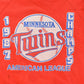 Vintage 1987 Minnesota Twins World Series Champions MLB Crewneck Sweatshirt Men's Medium