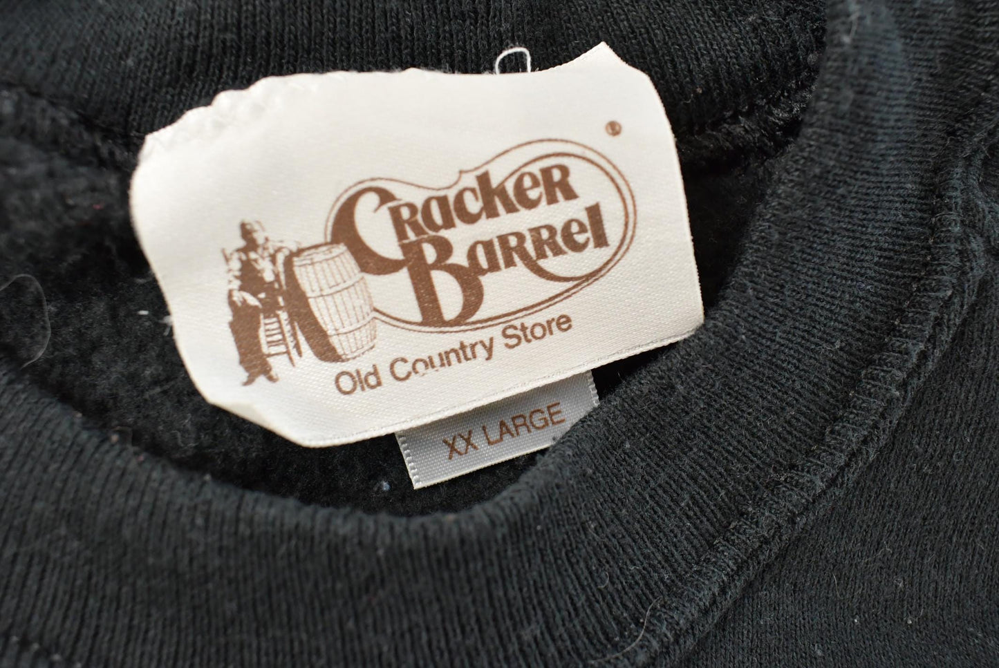 Vintage 1991 Cracker Barrel Halloween Pumpkin Crewneck Sweatshirt Men's L
