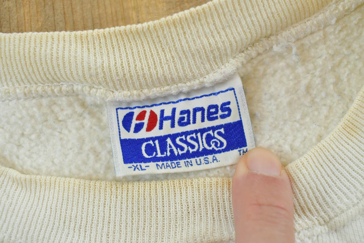Vintage 1980s Kane County State of Illinois Souvenir Crewneck Sweatshirt Men's L