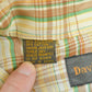 Vintage 1980s David Harrison Plaid Snaps Button Up Western Shirt Men's XL