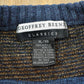 Vintage 1990s Geoffrey Beene Acrylic Knit Crewneck Sweater Men's L