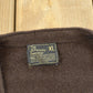 Vintage 1980s JC Penney Acrylic Knit Brown Cardigan Men's M