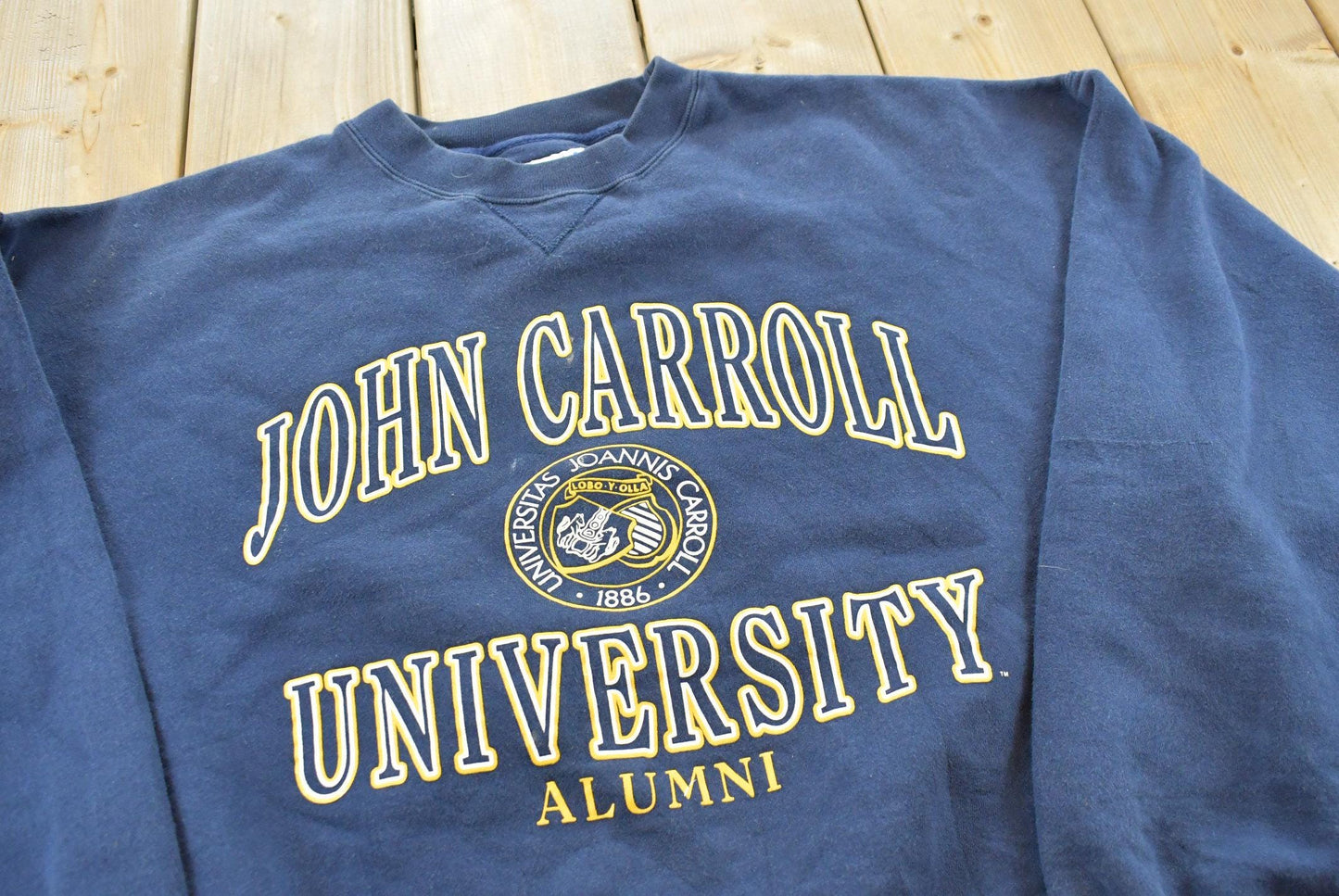 Vintage 1990s John Carroll University Alumni Crewneck Sweatshirt Mens Size XL Men's XL