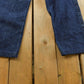 Vintage 1990s Levi's Two Horse Leather Tab Denim Dark Blue Jeans Men's 34 x 28