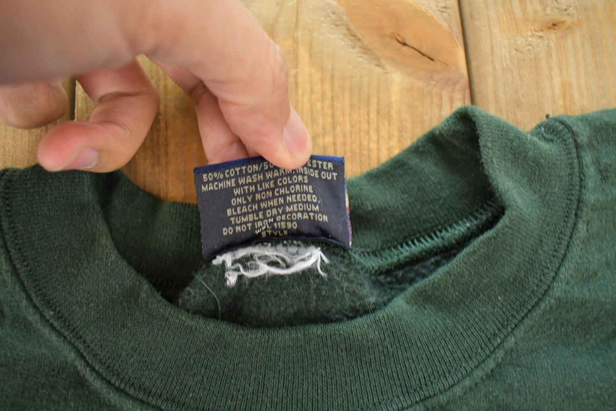Vintage 1990s Marywood University Collegiate Crewneck Sweatshirt Men's L