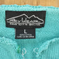 Vintage 1990s Rey Wear Fish Embroidered Knit Cardigan Sweater Youth XS