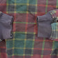 Vintage 1990s Dockers Plaid Rugby Button Up Shirt Men's XL