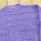 Vintage 1990s Banana Republic Cotton Textured Knit Sweater Men's S
