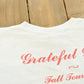 Vintage 1987 The Grateful Dead Touch of Grey Fall Tour Rock Band Concert T-Shirt Men's L