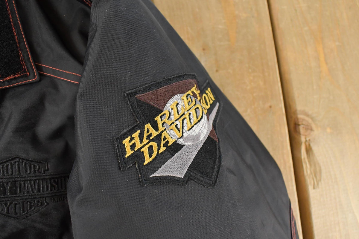 Vintage 1990s Harley Davidson Biker Jacket Men's Large