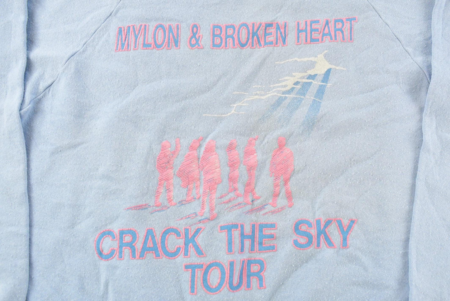 Vintage 1990s Mylon LeFevre & Broken Heart Crack The Sky Christian Band Crewneck Sweatshirt Men's Large
