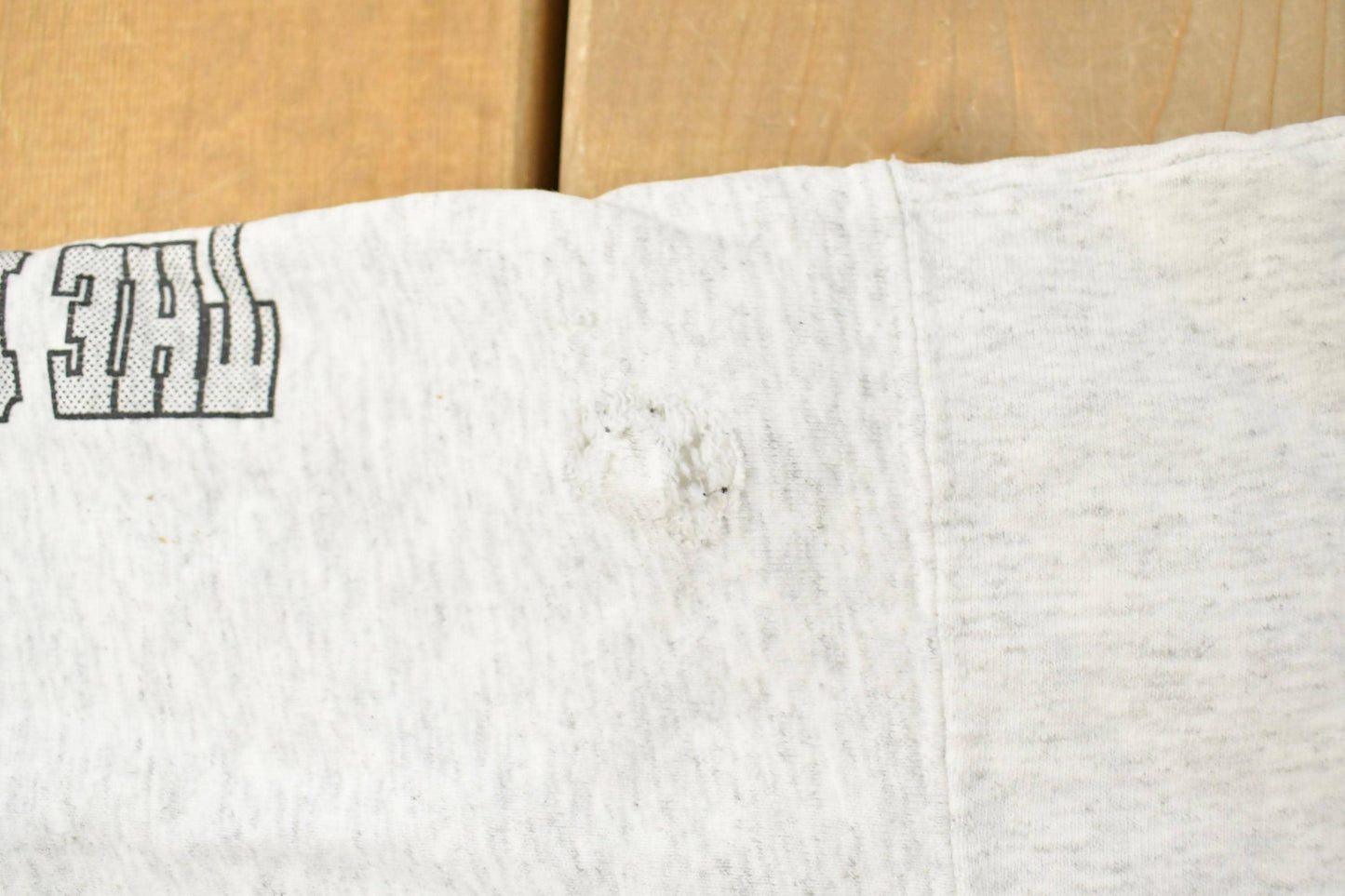 Vintage 1990s Minnesota Snowmobile Nature Graphic Print Crewneck Sweatshirt Men's XL