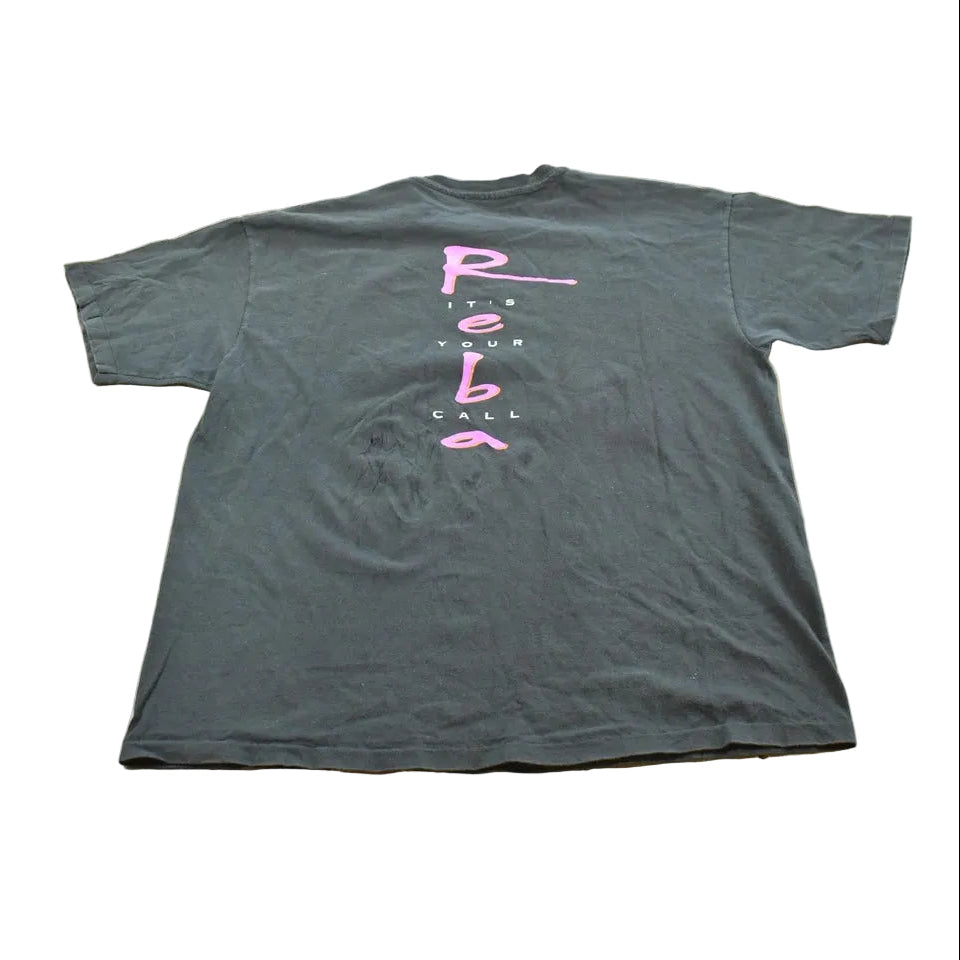 Vintage 1993 Reba Mcentire Its Your Call Souvenir Band T-Shirt Mens L