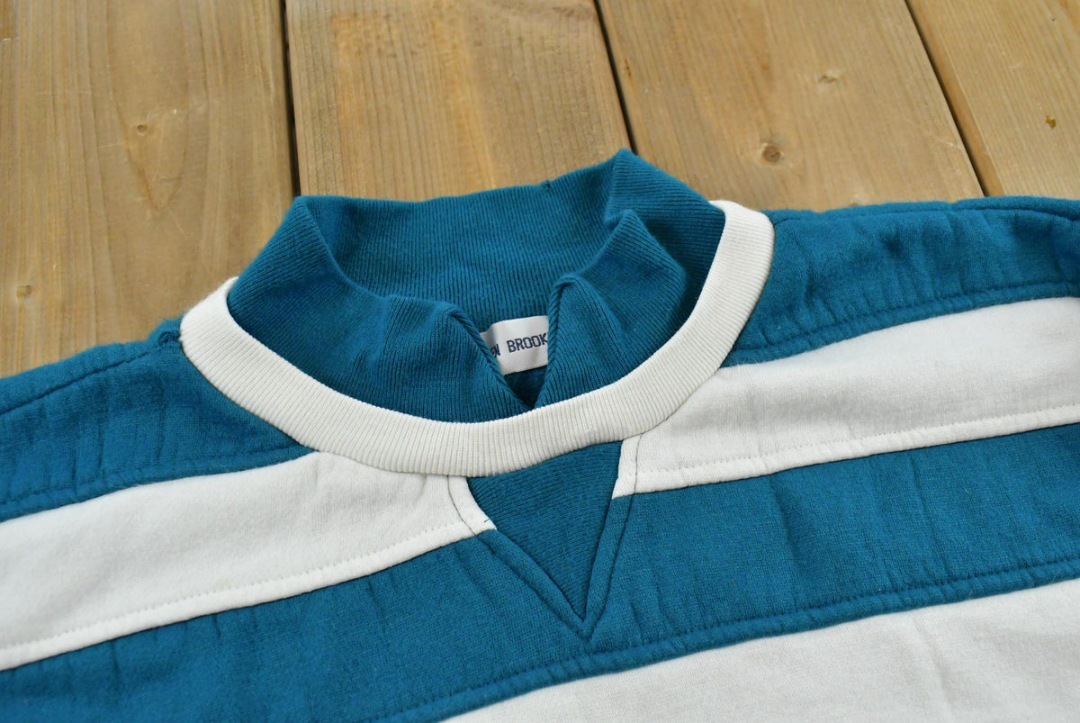 Vintage 1990s Lauren Brooke Striped Sweater Women's 3XL