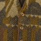 Vintage 1990s Lacas Gentleman Aztec Pattern Vest Men's Large