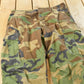 Vintage 1980s Army Woodland Camouflage Cargo Pants Men's L