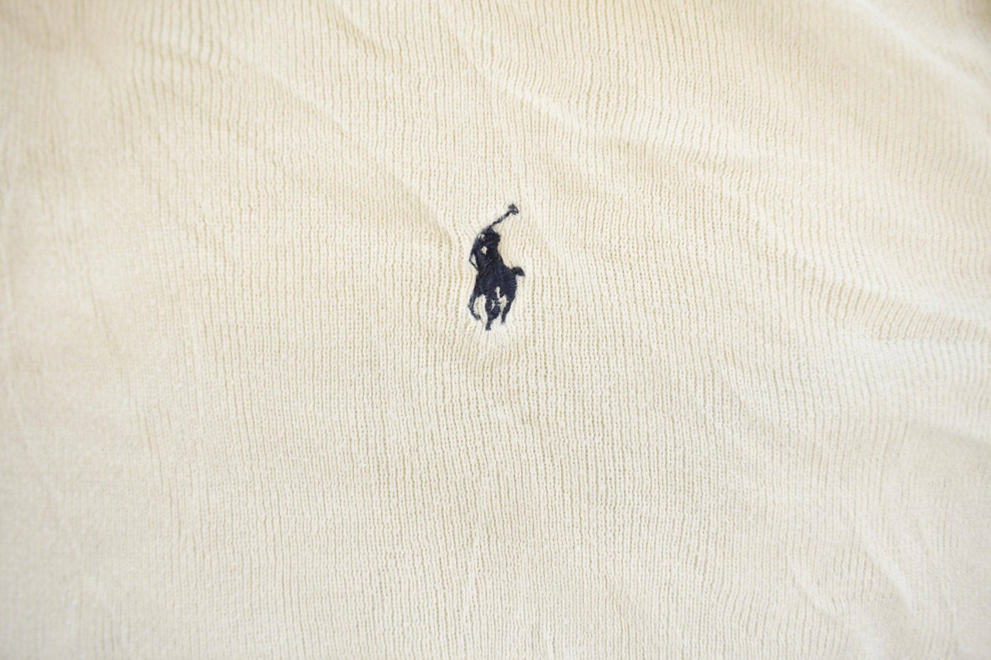 Vintage 1990s Polo By Ralph Lauren Embroidered Long Sleeve Polo Shirt Men's XL