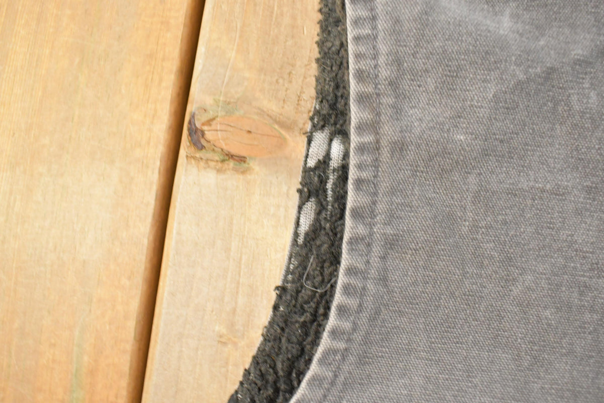 Vintage 2000s Carhartt Sun Faded Distressed Sherpa Lined Jacket Vest Mens L