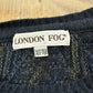 Vintage 1990s London Fog Striped Knit Crewneck Sweater Men's Large Tall Men's Large
