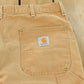 Vintage 1980s Carhartt Double Knee Work Pants Men's 38 x 30