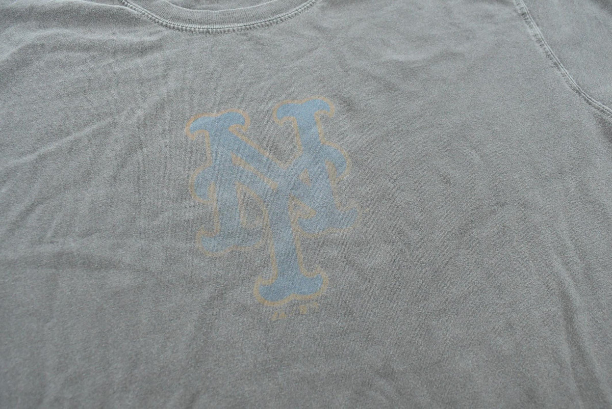 Vintage 2000s New York Mets MLB Baseball Graphic T-Shirt Men's L