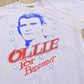 Vintage 1988 Ollie for President Oliver North Cartoon T-Shirt Mens Men's Medium