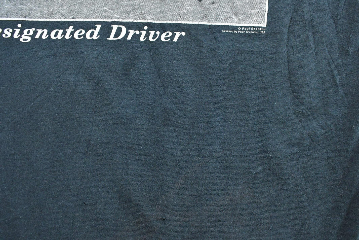 Vintage 2000s Designated Driver Dog Horse Cowboy Funny Parody T-Shirt Men's L