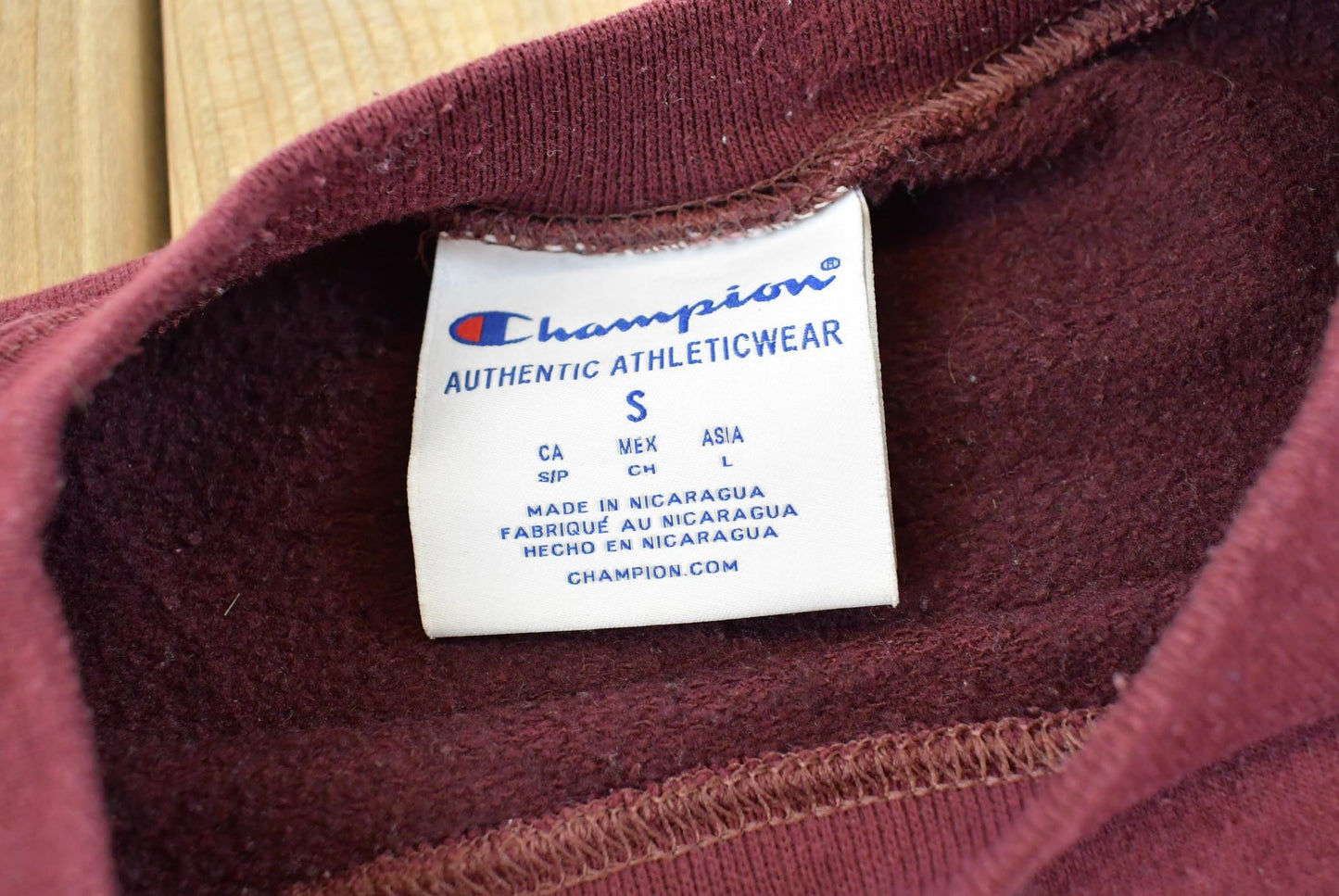 Vintage 2000s Virginia Tech Champion Crewneck Sweatshirt Men's S