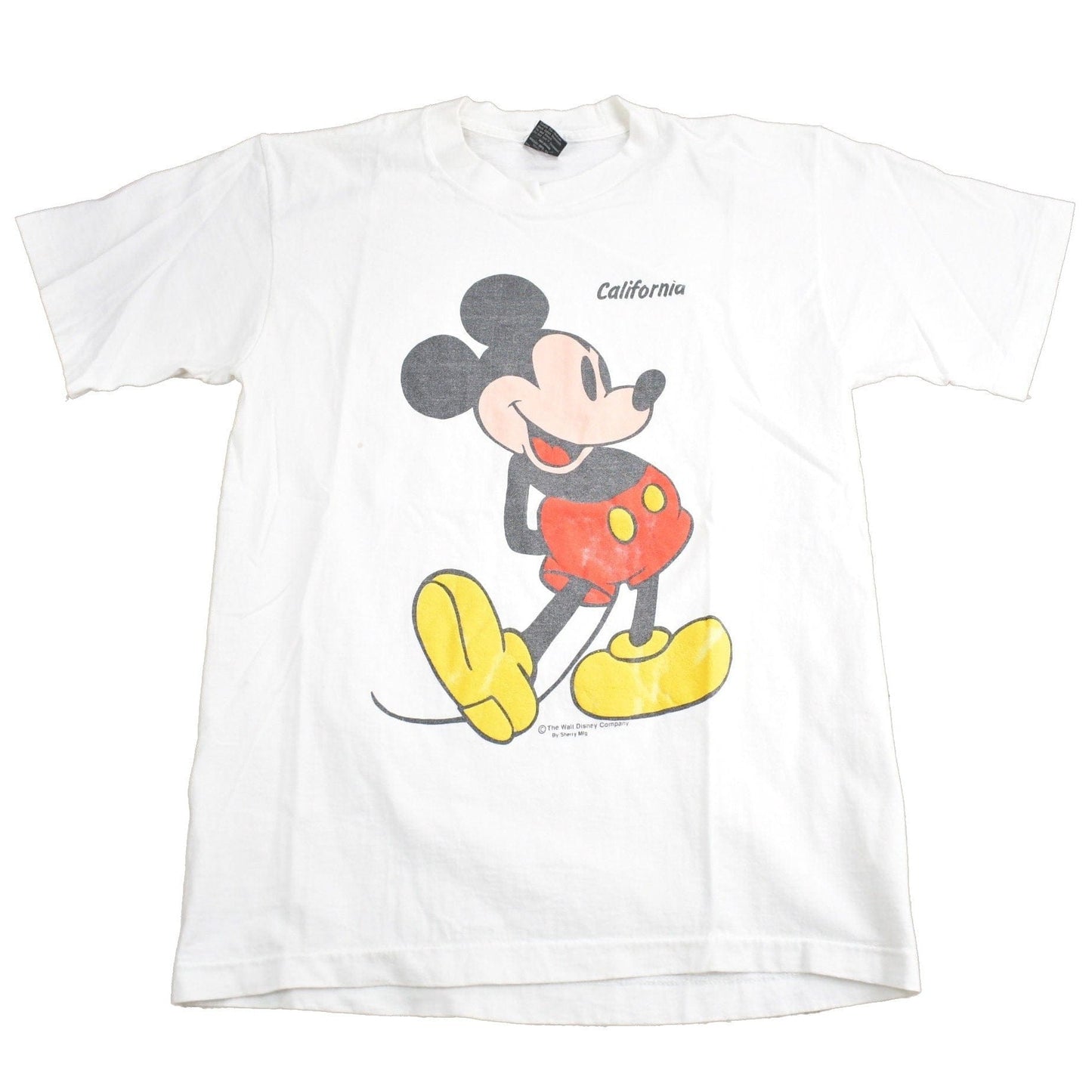 Vintage 1990s Mickey Mouse California Souvenir T Shirt Men's Medium