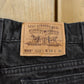 Vintage 1990s Levi's Orange Tab 505 Regular Straight Fit Denim Jeans Men's 33 x 27