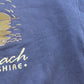 Vintage 1990s Lee Hampton Beach New Hampshire Souvenir Lighthouse Crew Neck Sweatshirt Men's L
