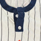 Vintage 1980s Urbana Russell Athletic Baseball Henley T-Shirt Men's Medium