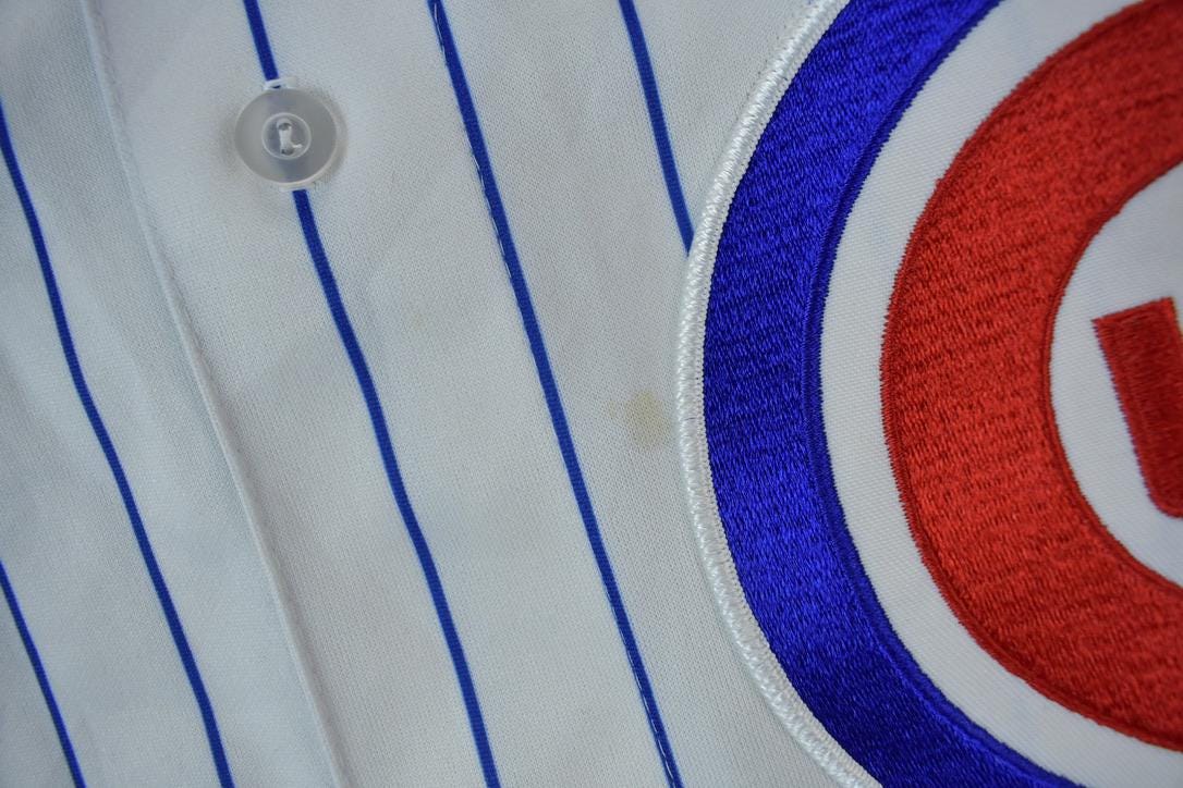 Vintage 1990s Chicago Cubs Wood MLB Majestic Baseball Jersey Men's XL