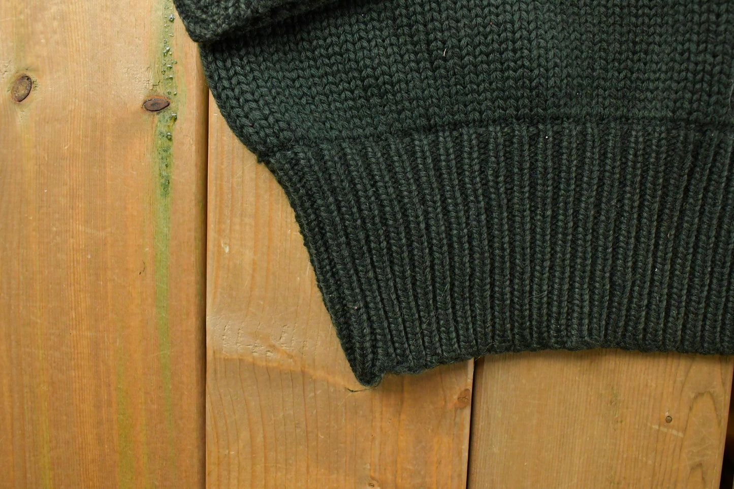 Vintage 1950s Wool Collegiate Varsity Style Knit Sweater Men's S-M
