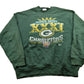 Vintage 1997 Super Bowl XXXI Green Bay Packers NFL Crewneck Sweatshirt Men's XL