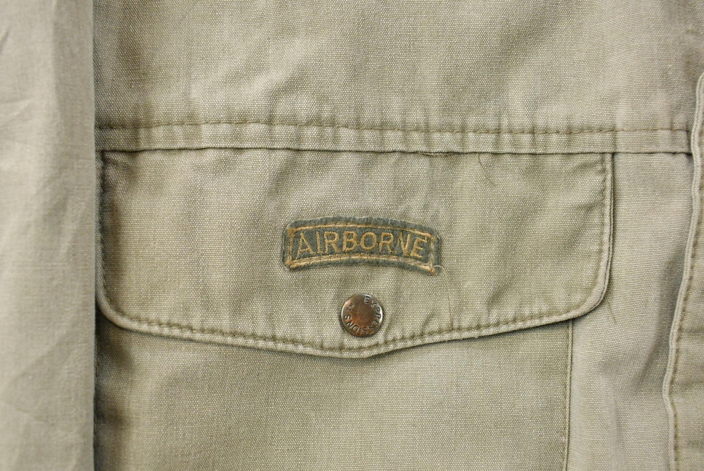Vintage 1990's Expressions Military Flyers Bomber Jacket Men's S