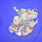 Vintage 1990s Skateboarding Wolf Graphic T Shirt Men's Large