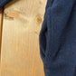 Vintage 1990s Tommy Hilfiger Flag Spellout Quarter Zip Fleece Sweater Men's S