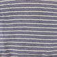 Vintage Y2K No Boundaries Purple Striped V-Neck T-Shirt Youth XL