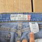 Vintage 2000s Levi's 518 Super Low Rise Bootcut Fit Denim Jeans Women's 31 x 28