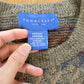 Vintage 1990s Towncraft Knit Geometric Pattern Crewneck Sweater Mens L