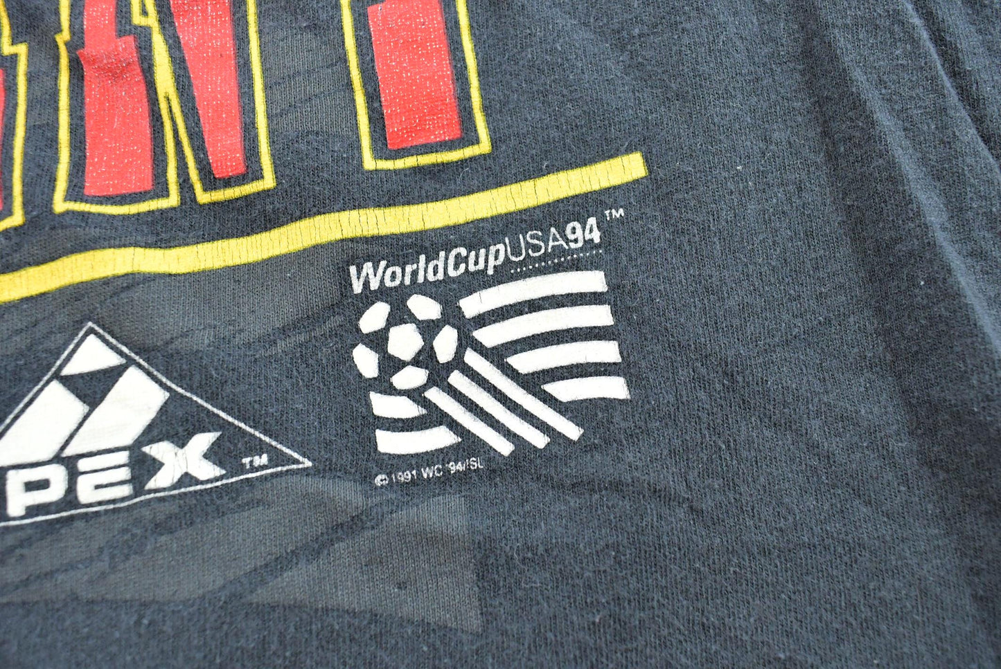 Vintage 1994 Apex One Team Germany World Cup T-Shirt Men's XL