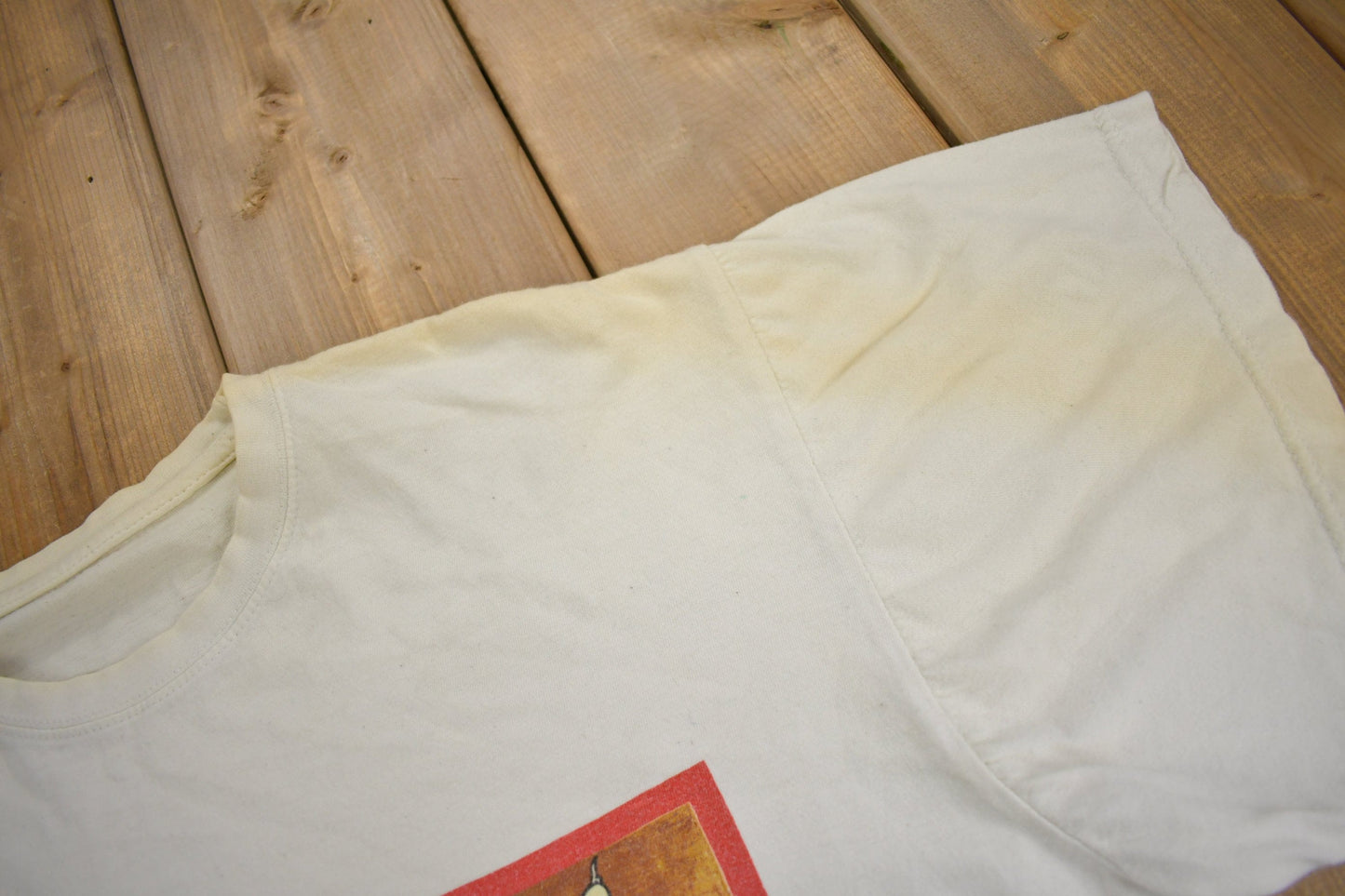 Vintage 1990s Favourite Cartoon Characters Graphic T Shirt Men's Large