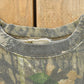 Vintage 1990s Mossy Oak Break Up Tree Camo Crewneck Sweatshirt Men's M