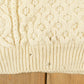 Vintage 1980s Bonner Ireland Fisherman Ribbed Wool Knit Sweater Men's Medium